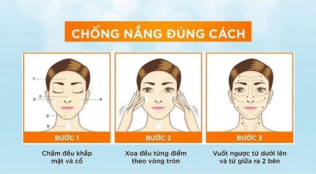 Cách thoa kem chống nắng dạng lỏng đúng cách 